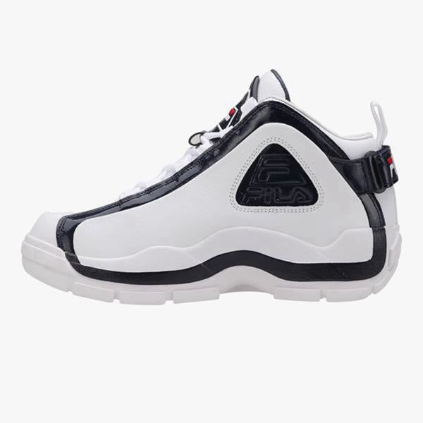 Fila The 96 Men's Heritage Shoes - White/Navy,NZ 672-34157